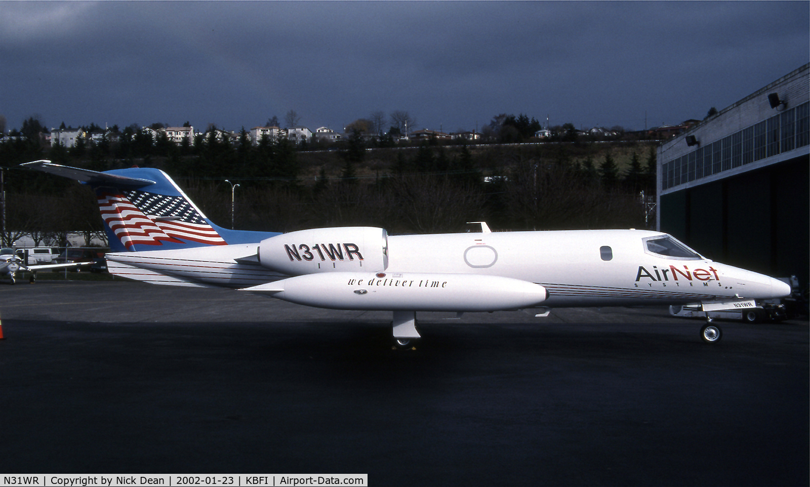 N31WR, 1980 Learjet Inc 35A C/N 313, KBFI
