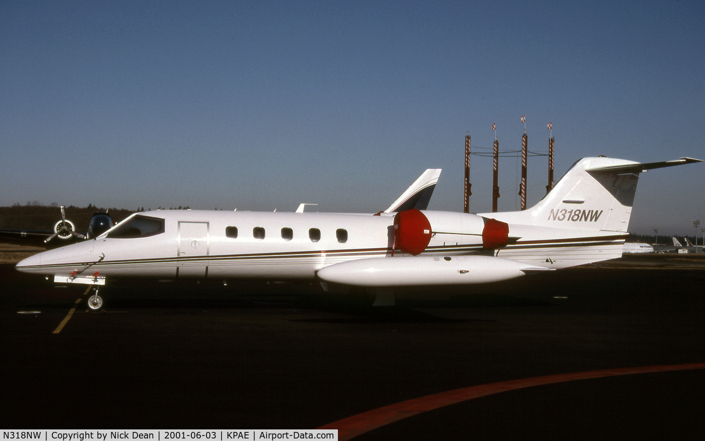 N318NW, 1980 Gates Learjet 35A C/N 318, KPAE