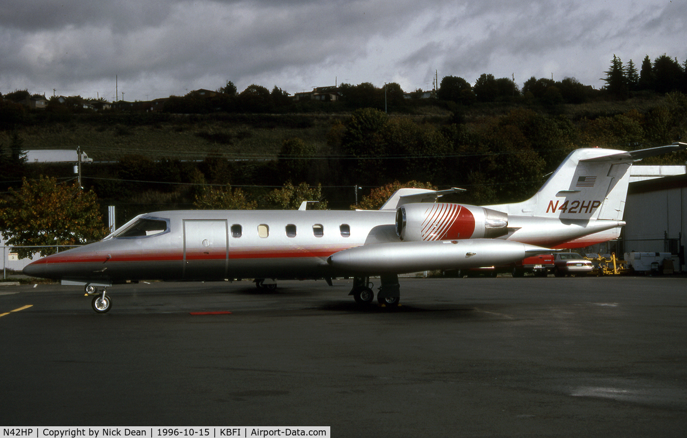 N42HP, 1983 Learjet 35A C/N 35A-507, KBFI