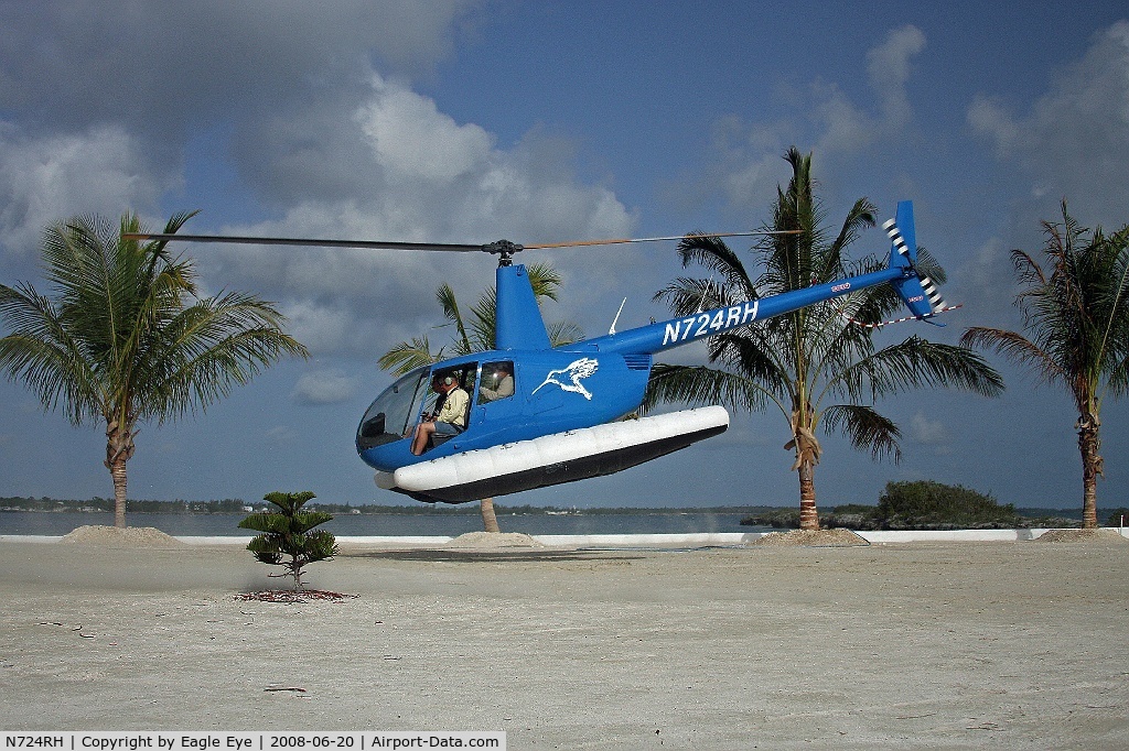 N724RH, 2004 Robinson R44 II C/N 10239, Marsh Harbor Bahamas
