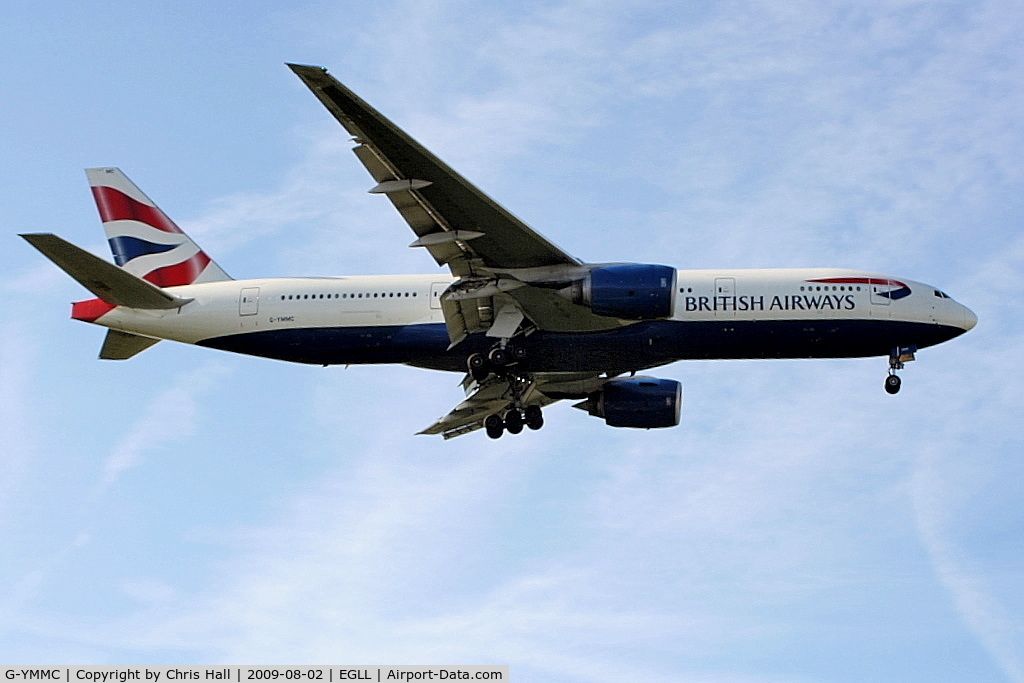 G-YMMC, 2000 Boeing 777-236 C/N 30304, British Airways