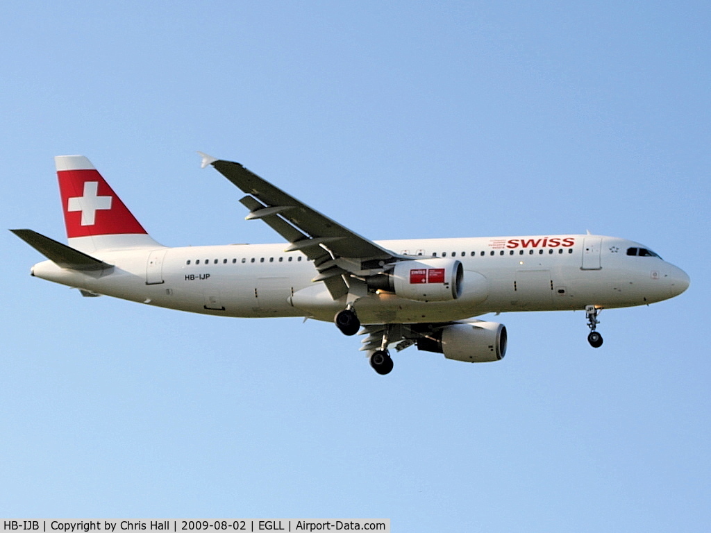 HB-IJB, 1995 Airbus A320-214 C/N 0545, Swiss International Air Lines