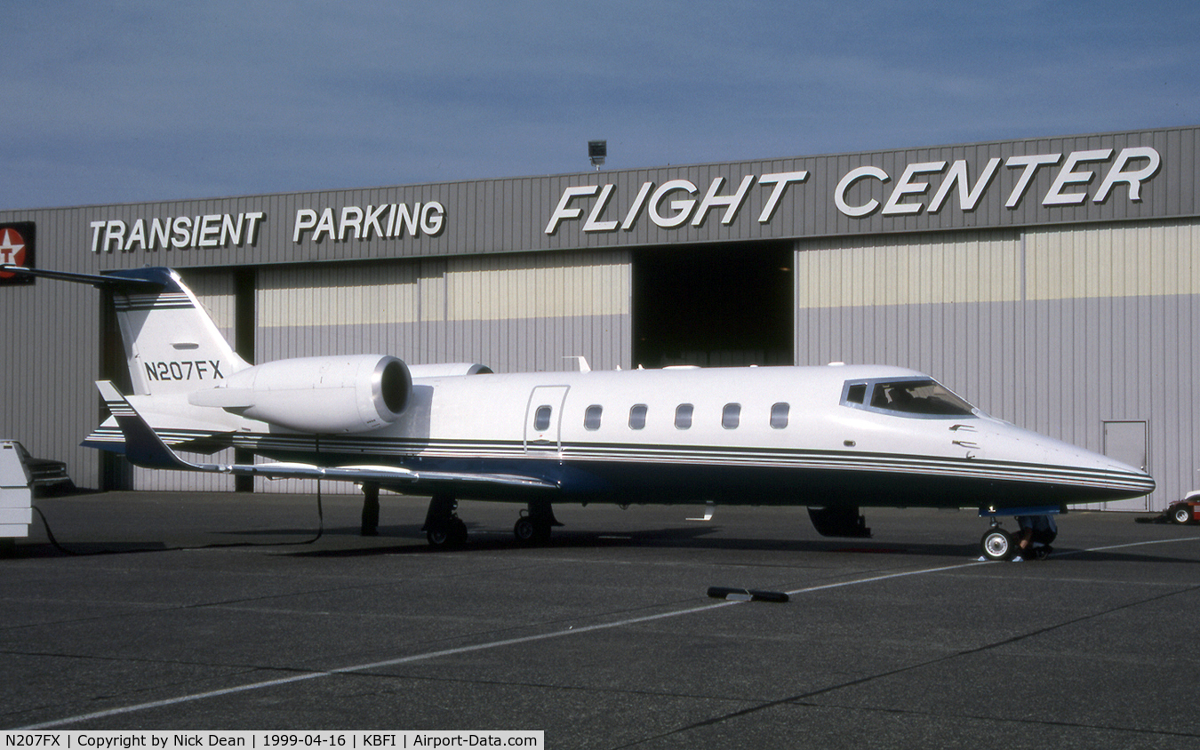 N207FX, 1995 Learjet 60 C/N 60-050, KBFI