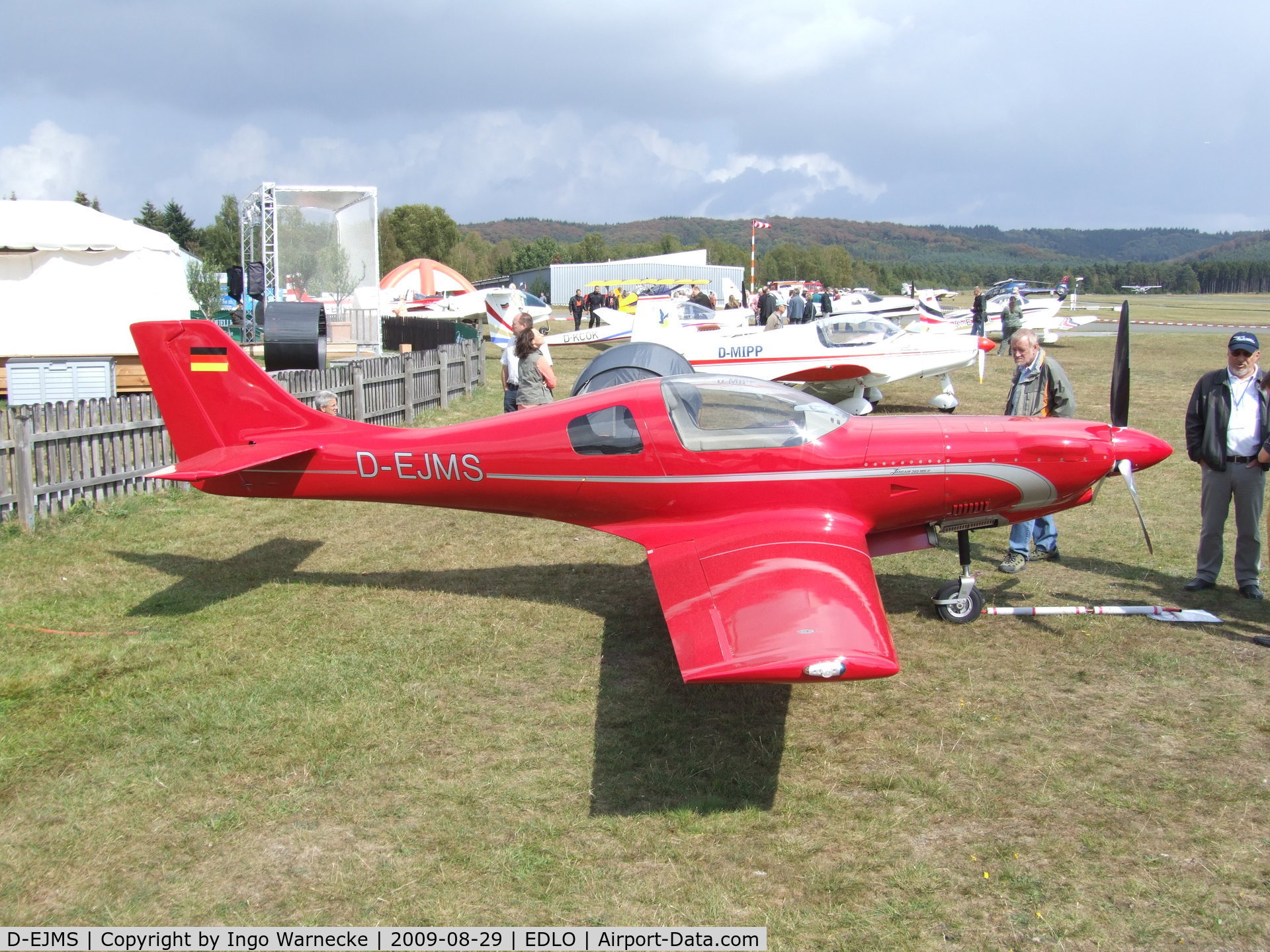 D-EJMS, 2000 Lancair 360 C/N 394, Neico (Strauber) Lancair 360 Mk II at the 2009 OUV-Meeting at Oerlinghausen airfield