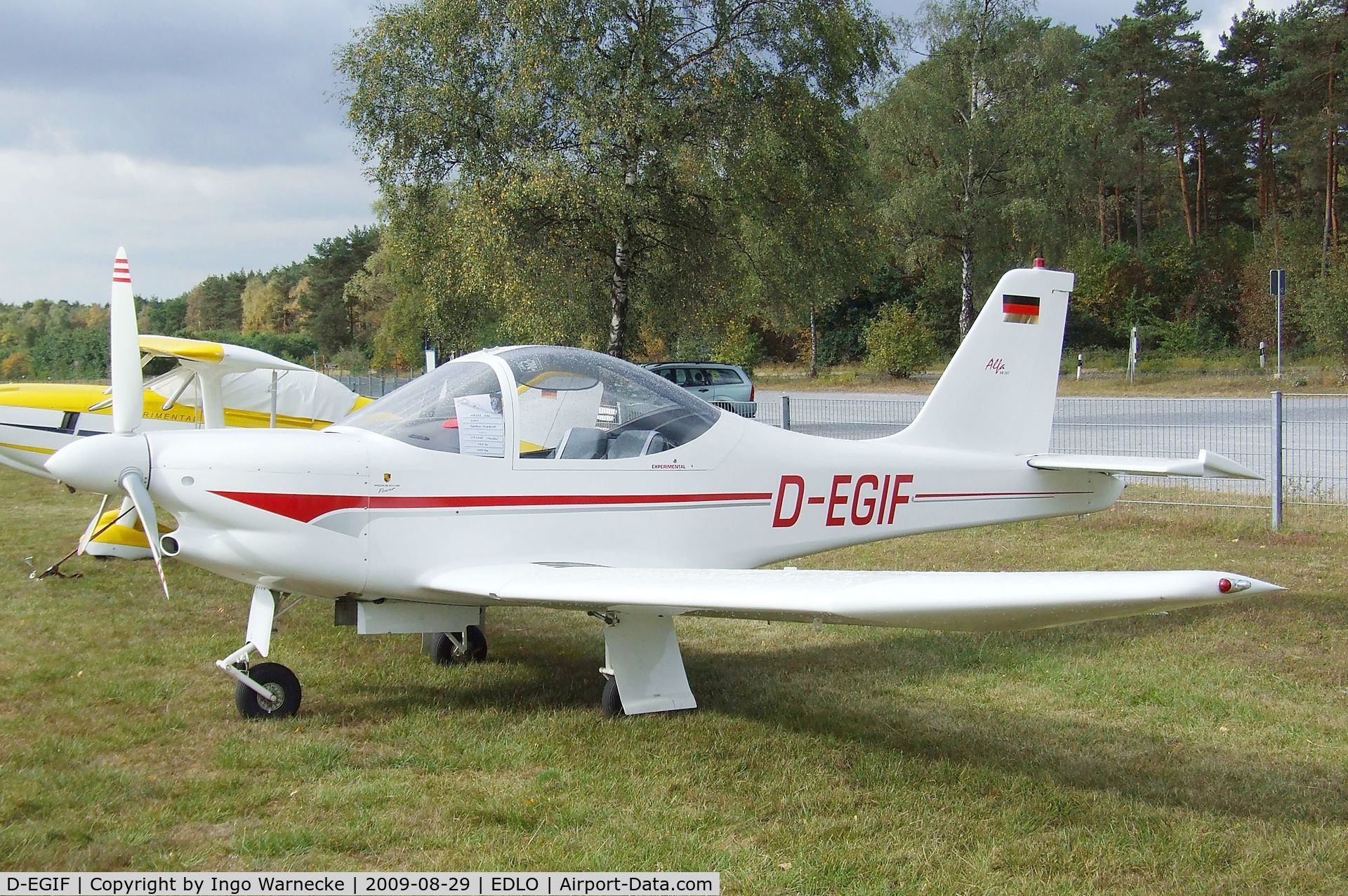 D-EGIF, Brditschka HB-207 V-RG C/N 207-018, Brditschka (Friedrich) HB-207VRG Alpha at the 2009 OUV-Meeting at Oerlinghausen airfield