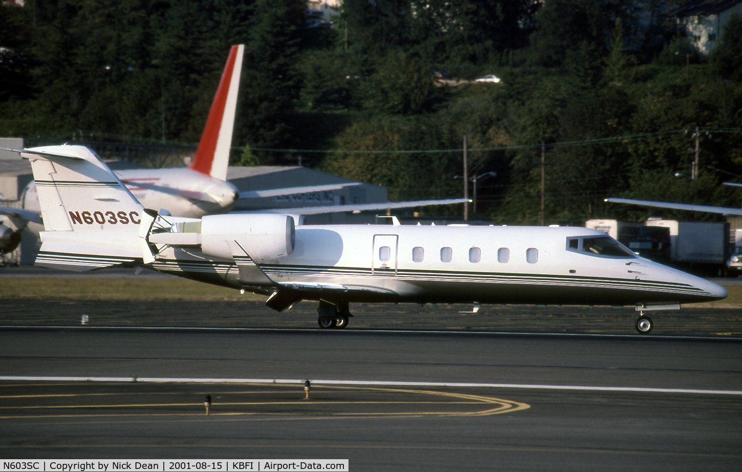 N603SC, 1996 Learjet 60 C/N 096, KBFI