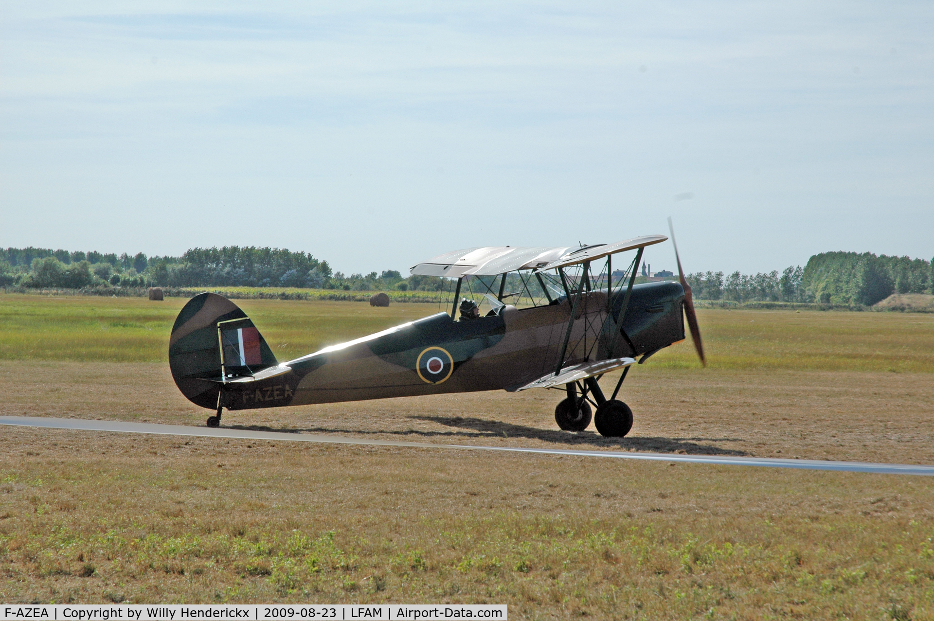 F-AZEA, Stampe-Vertongen SV-4B C/N Not found F-AZEA, Waiting for take-off clearance