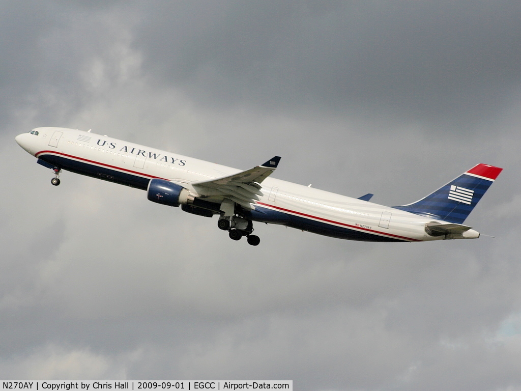 N270AY, 2000 Airbus A330-323 C/N 315, US Airways