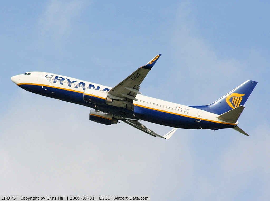 EI-DPG, 2007 Boeing 737-8AS C/N 33607, Ryanair