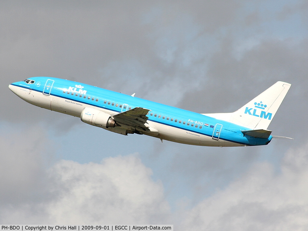 PH-BDO, 1988 Boeing 737-306 C/N 24262, KLM