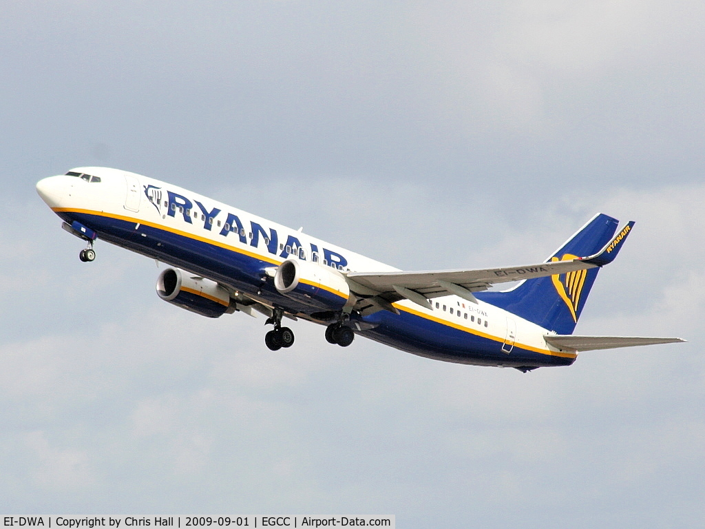 EI-DWA, 2007 Boeing 737-8AS C/N 33617, Ryanair