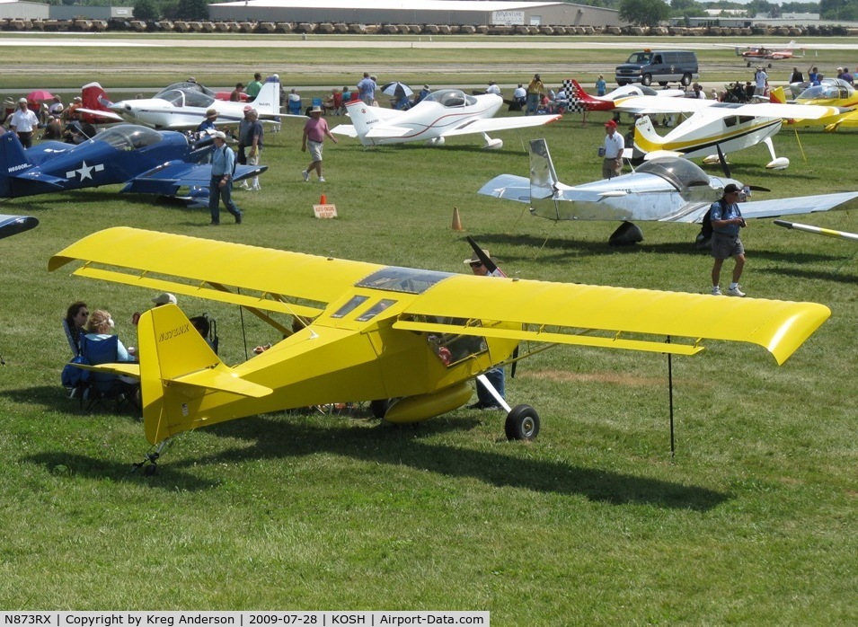 N873RX, 1999 Denney Kitfox Model 3 C/N 873, EAA Airventure 2009