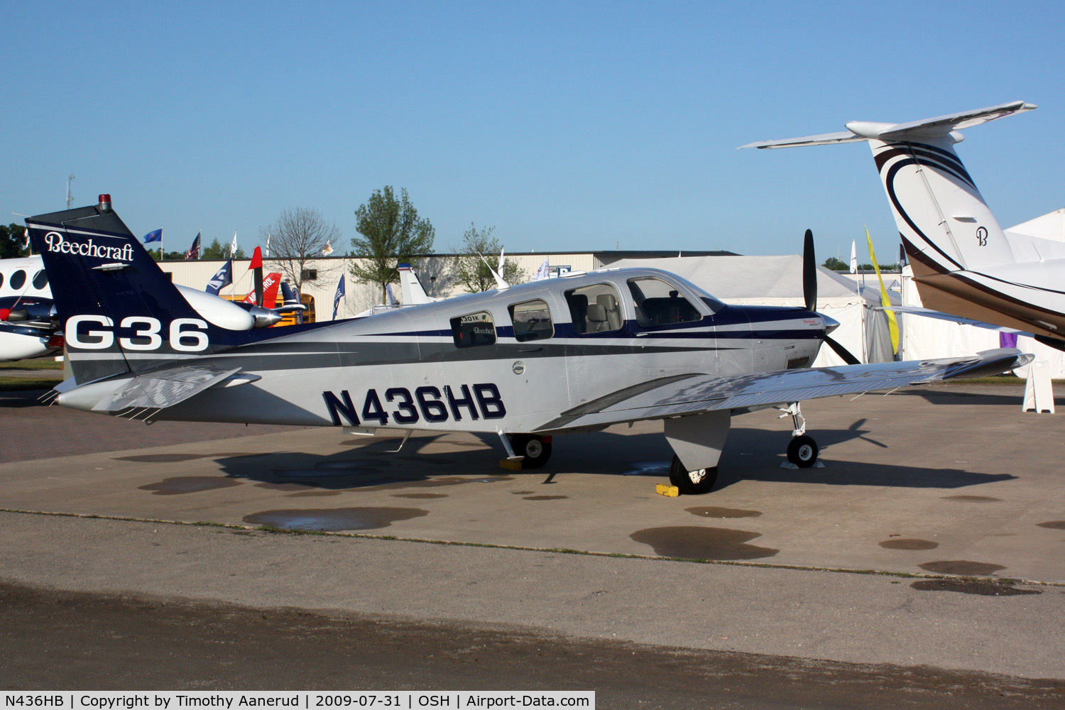 N436HB, Hawker Beechcraft Corp G36 Bonanza C/N E-3893, Hawker Beechcraft Corp G36, c/n: E-3893