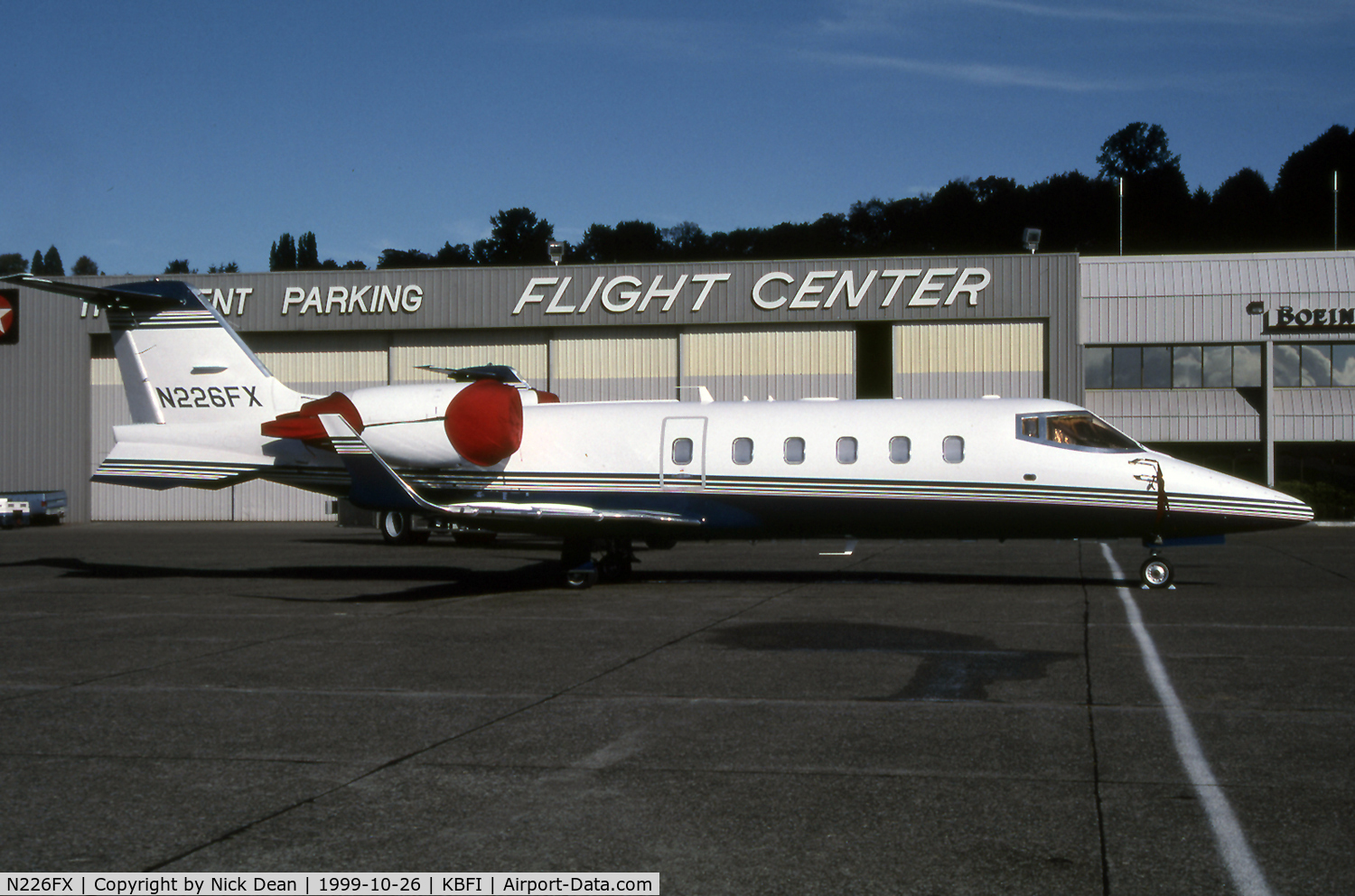 N226FX, 1998 Learjet 60 C/N 60-128, KBFI
