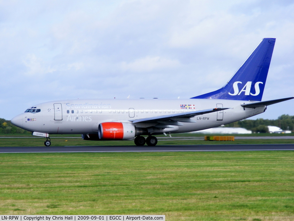 LN-RPW, 1999 Boeing 737-683 C/N 28289, Scandinavian Airlines