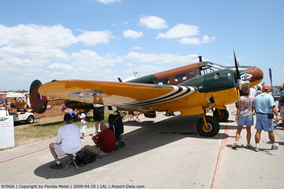 N70GA, 1946 Beech D18S C/N A-177, C-45