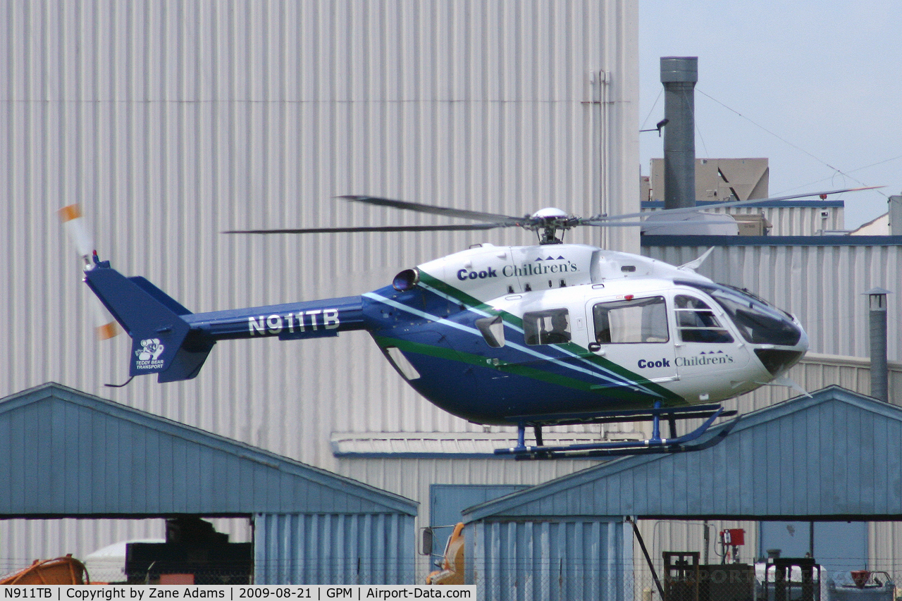 N911TB, Eurocopter-Kawasaki EC-145 (BK-117C-2) C/N 9281, New Cook Children's Hospital helicopter At American Eurocopter - Grand Prairie, Texas