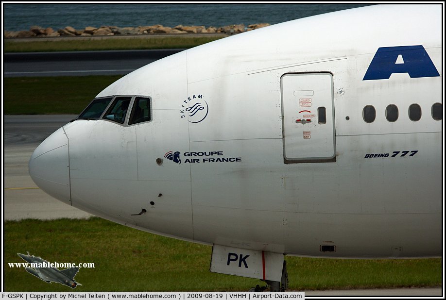 F-GSPK, 2000 Boeing 777-228/ER C/N 29010, Air France