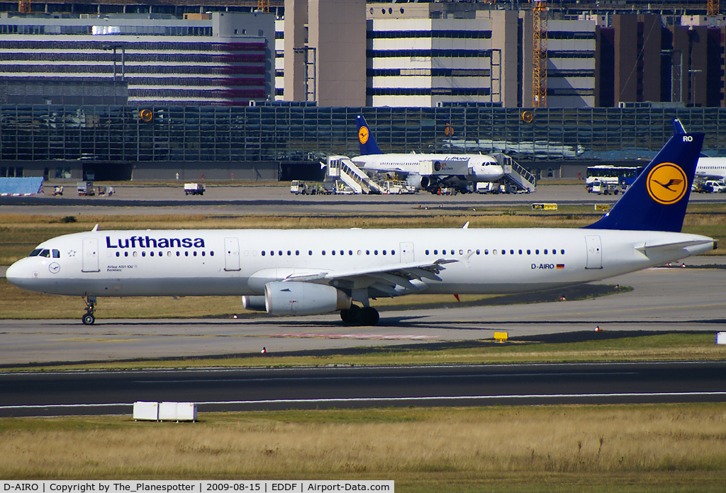 D-AIRO, 1995 Airbus A321-131 C/N 0563, Longest Short Haul Fleet Member of Lufthansa.