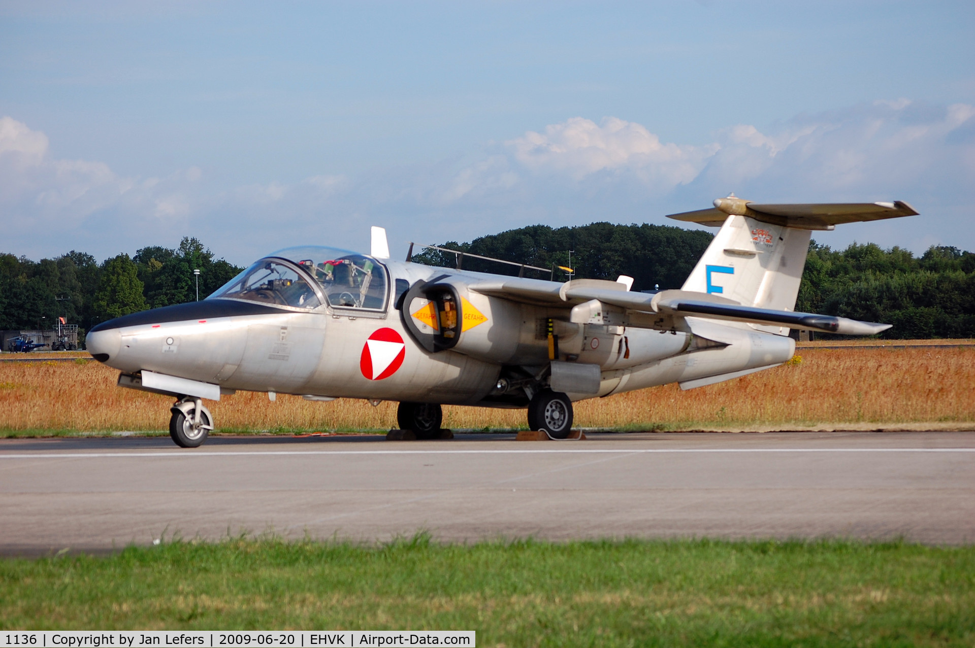 1136, Saab 105OE C/N 105436, Saab J-105A Austria Airforce