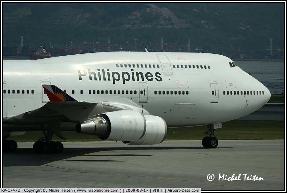 RP-C7472, 1993 Boeing 747-4F6 C/N 27262, Philippine Airlines