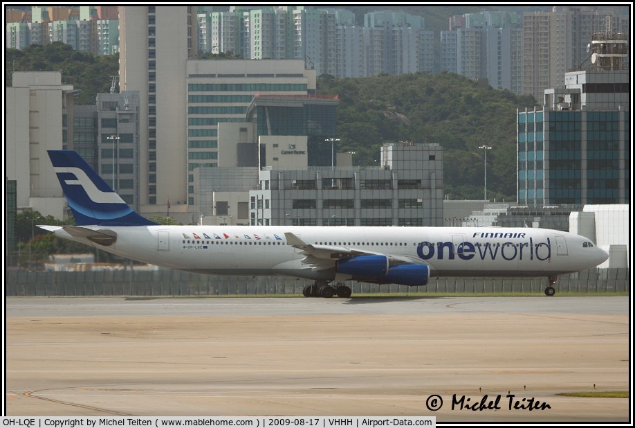 OH-LQE, 2008 Airbus A340-313E C/N 938, Finnair