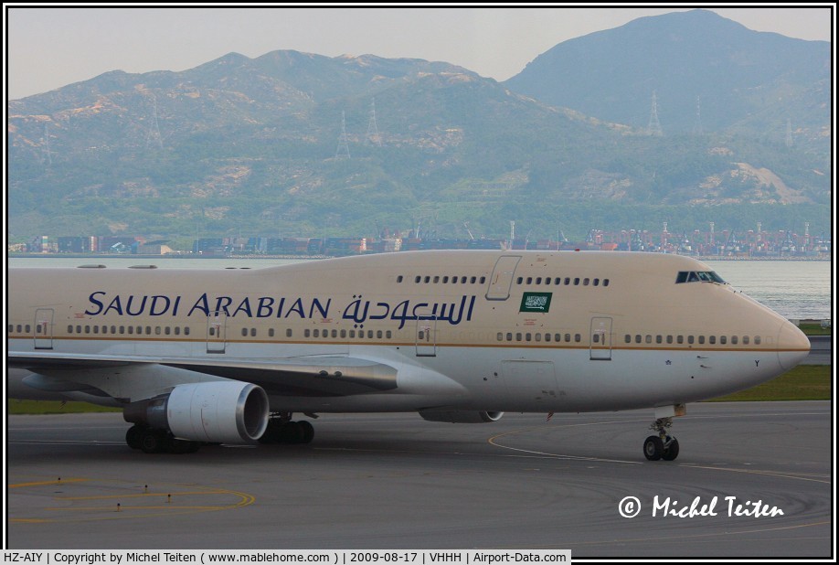 HZ-AIY, 1999 Boeing 747-468 C/N 28342, Saudi Arabian Airlines
