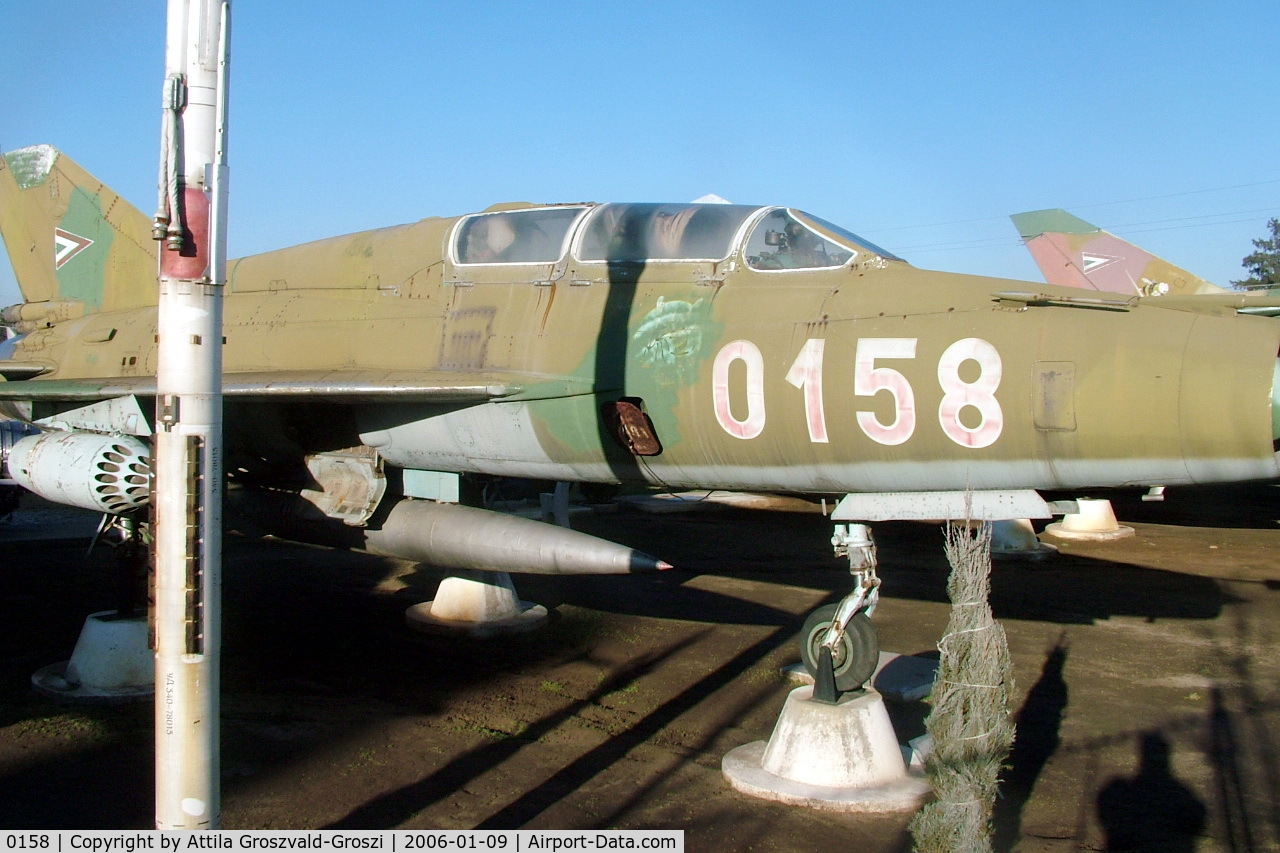 0158, 1971 Mikoyan-Gurevich MiG-21UM C/N 51690158, Kecel Military technical park, Hungary