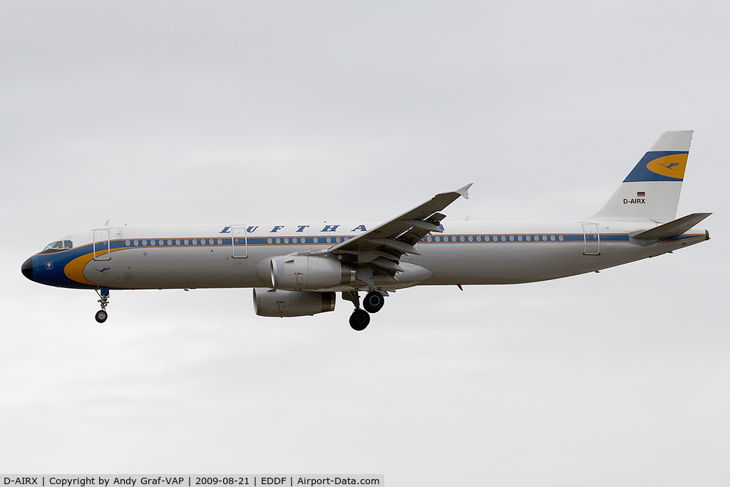 D-AIRX, 1998 Airbus A321-131 C/N 0887, Lufthansa A321