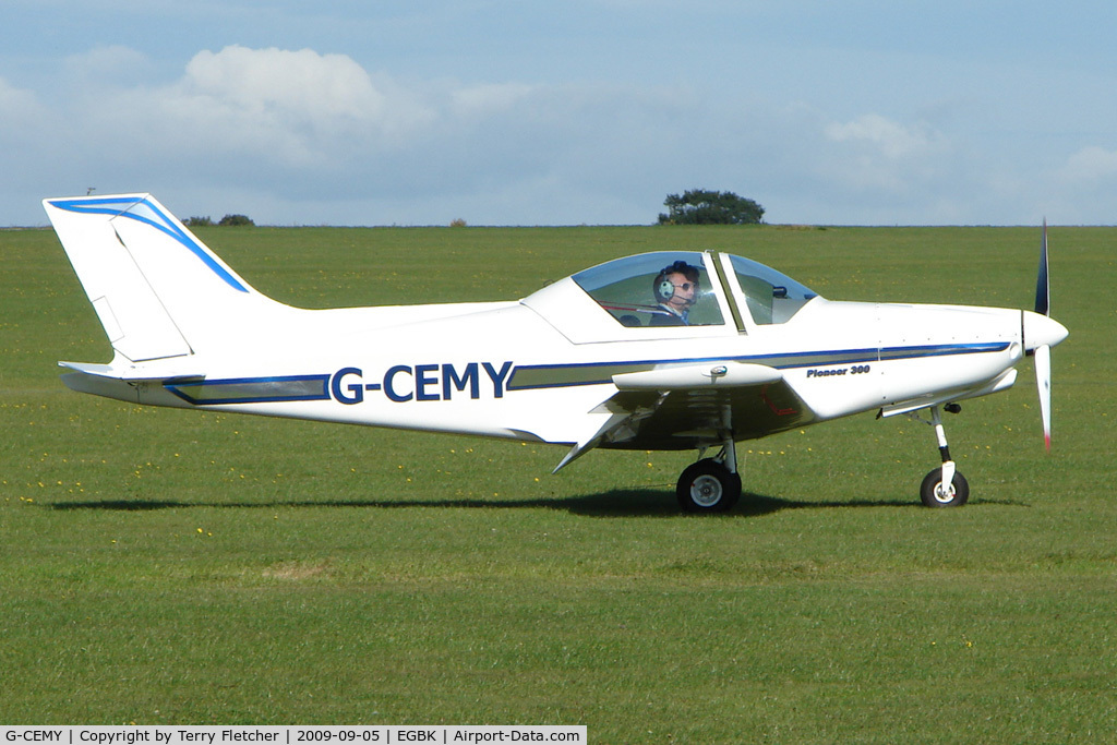 G-CEMY, 2007 Alpi Aviation Pioneer 300 C/N PFA 330-14440, Visitor to the 2009 Sywell Revival Rally