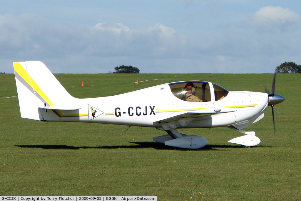 G-CCJX, 2006 Europa XS Tri-Gear C/N PFA 247-13727, Visitor to the 2009 Sywell Revival Rally