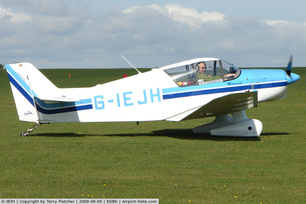 G-IEJH, 1963 SAN Jodel D-150 Mascaret C/N 02, Visitor to the 2009 Sywell Revival Rally