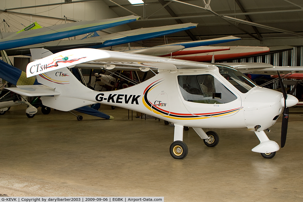 G-KEVK, 2009 Flight Design CTSW C/N 8483, CTSK