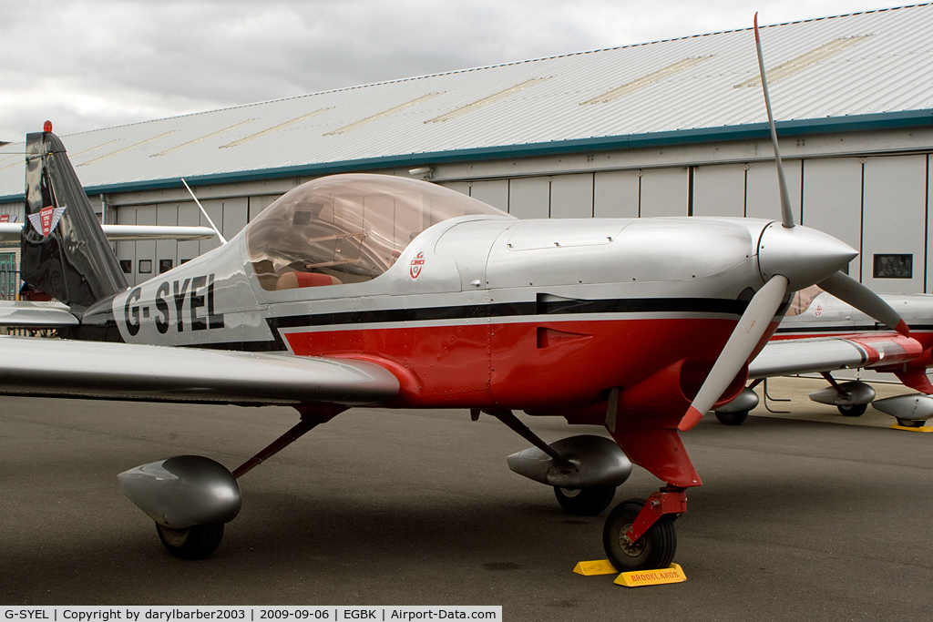 G-SYEL, 2006 Aero AT-3 R100 C/N AT3-019, Sywell revival fly in 2009