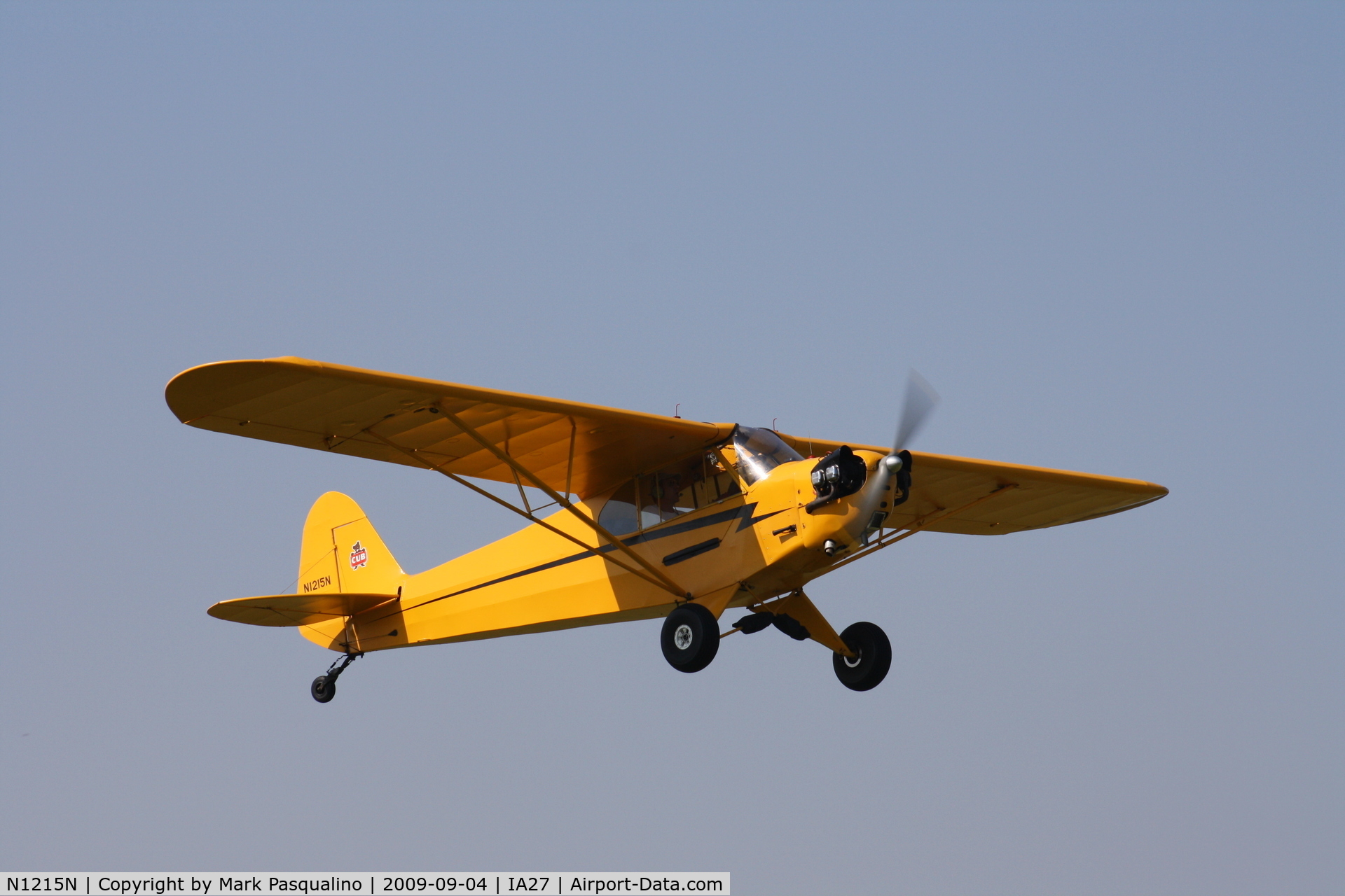 N1215N, 1943 Piper J3C-65 Cub Cub C/N 10226, Piper J3C-65
