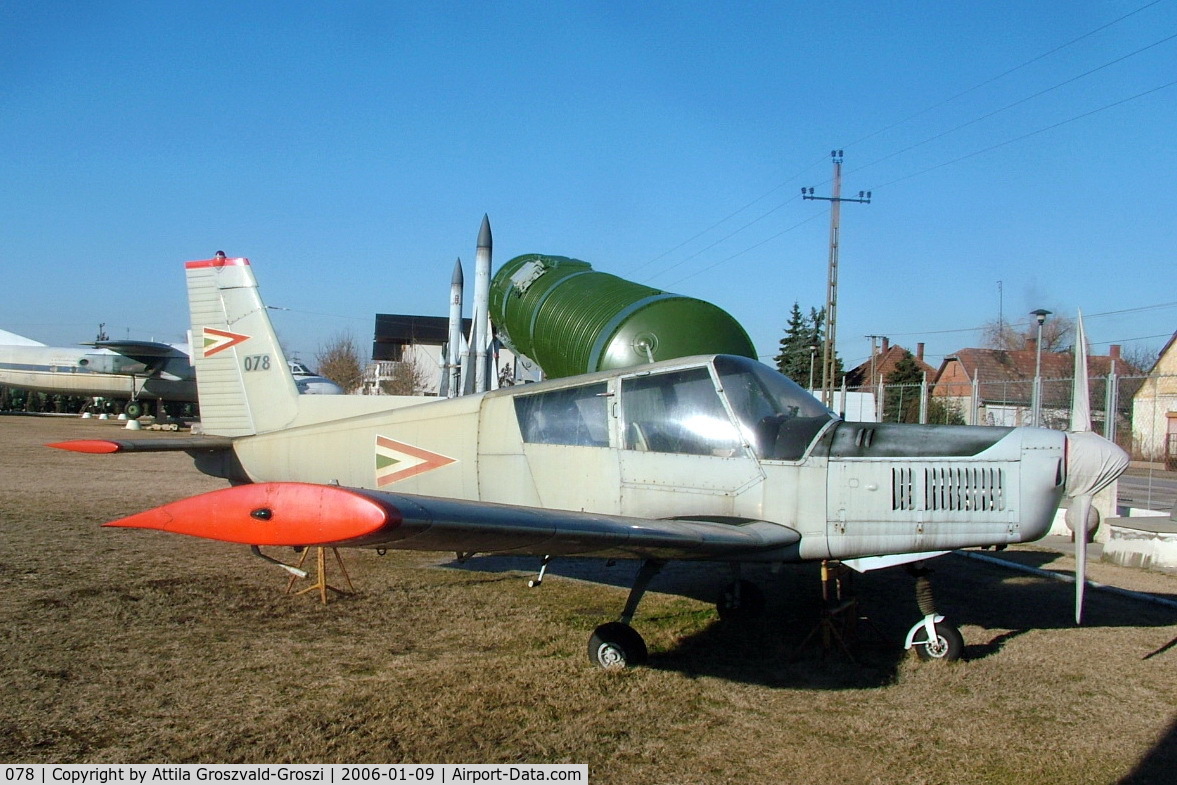 078, 1976 Zlin Z-43 C/N 0078, Kecel Military technical park, Hungary