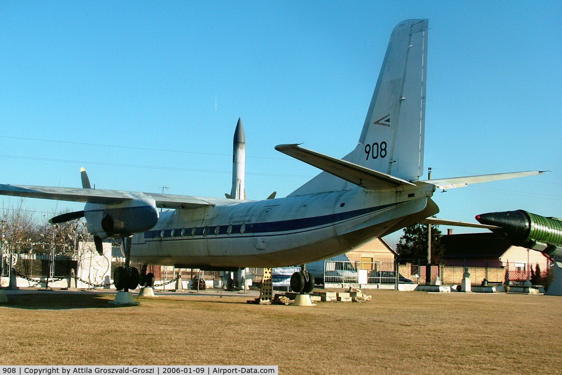 908, 1967 Antonov An-24V C/N 77303908, Kecel Military technical park, Hungary