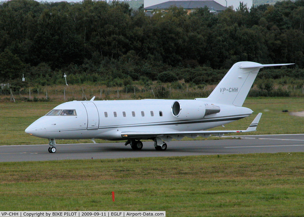 VP-CHH, 2007 Bombardier Challenger 605 (CL-600-2B16) C/N 5716, BACK TRACKING RWY 26 PRIOR TO DEPARTURE