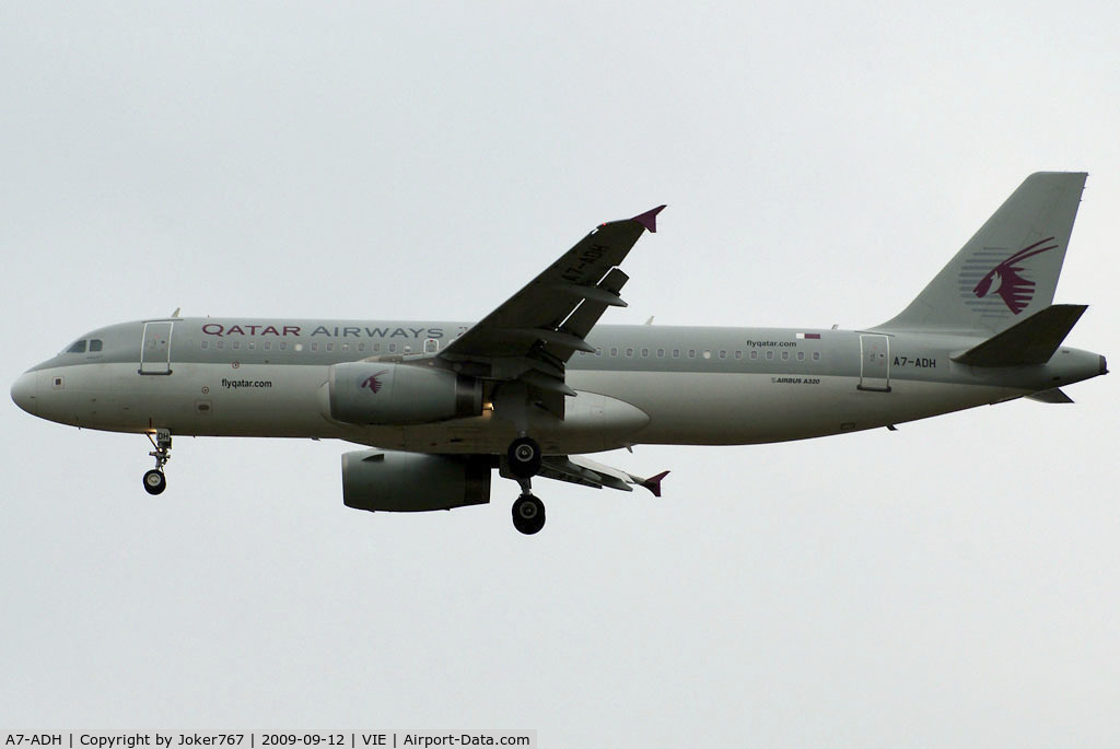 A7-ADH, 2003 Airbus A320-232 C/N 2138, Qatar Airways Airbus A320-232