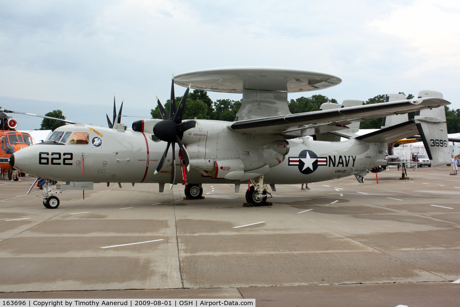 163696, Grumman E-2C Hawkeye Group 1 C/N A132, E-2C