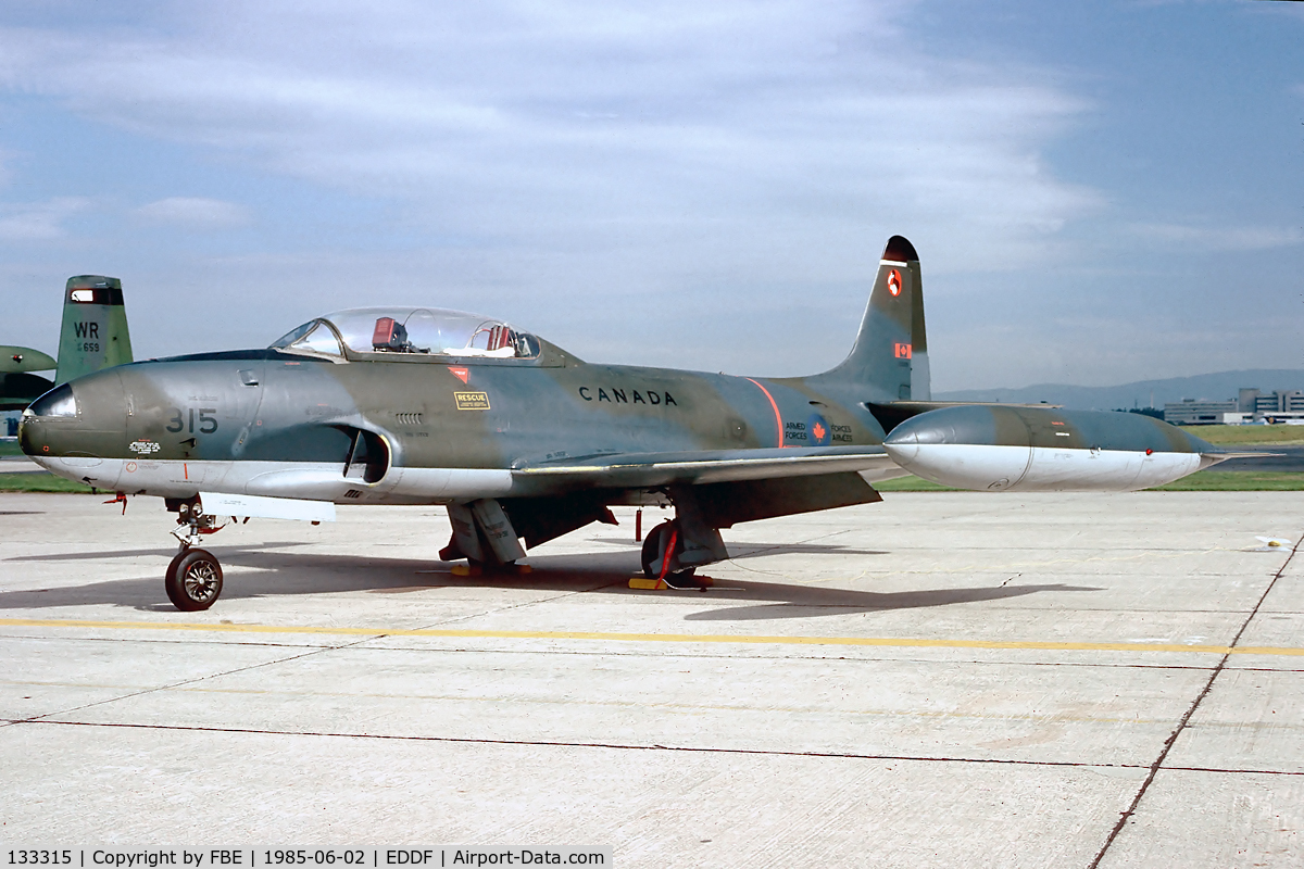 133315, Canadair CT-133A Silver Star C/N T33-315, CT-133A 1st Canadian Air Group at Frankfurt Open House