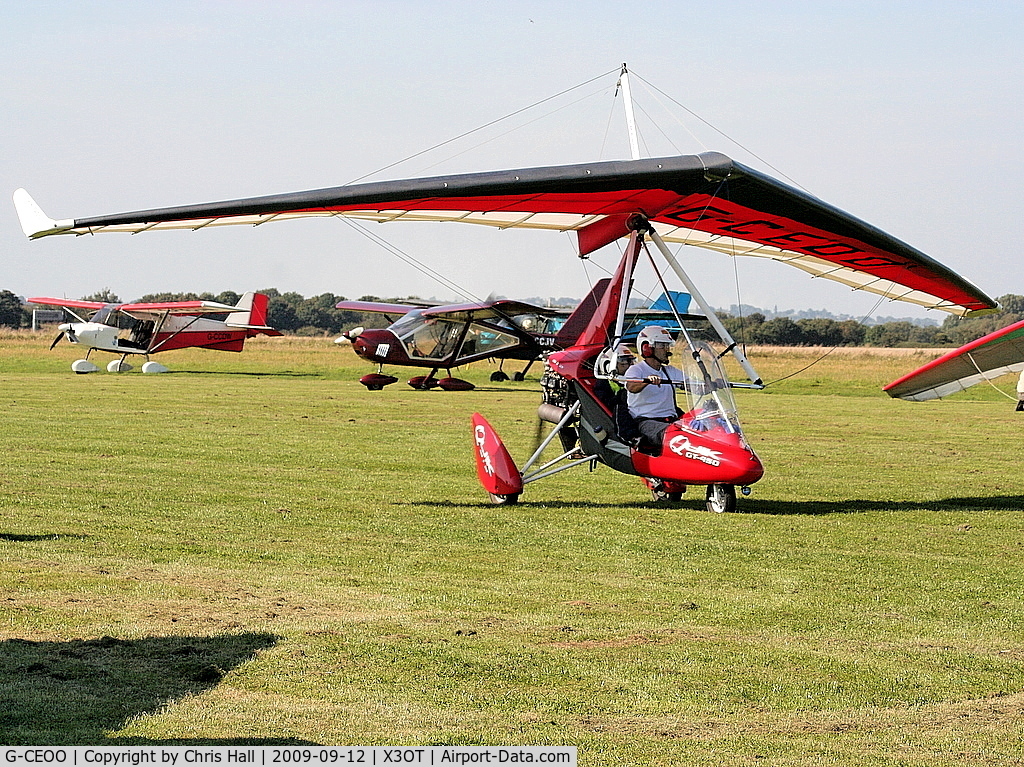 G-CEOO, 2007 P&M Aviation Quik GT450 C/N 8257, Staffordshire Aero Club's 25th anniversary fly-in