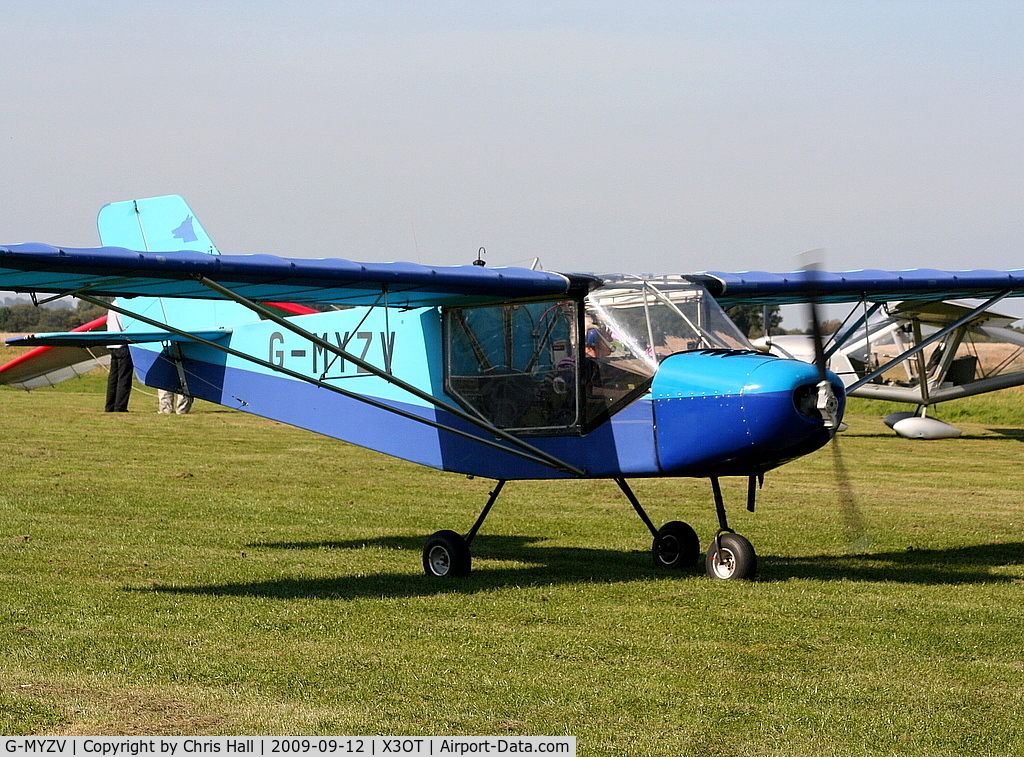 G-MYZV, 1996 Rans S-6ESD XL Coyote II C/N PFA 204-12946, Staffordshire Aero Club's 25th anniversary fly-in