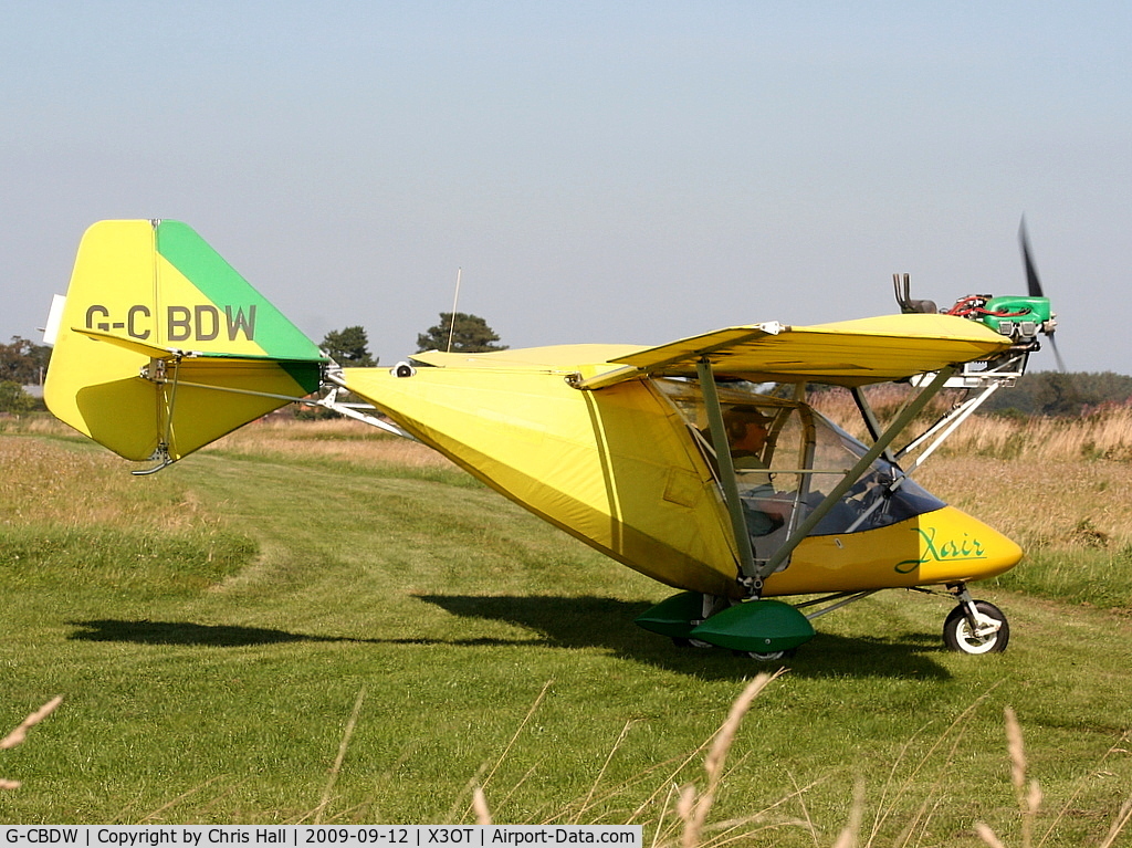 G-CBDW, 2002 Raj Hamsa X-Air C/N BMAA/HB/150, Staffordshire Aero Club's 25th anniversary fly-in