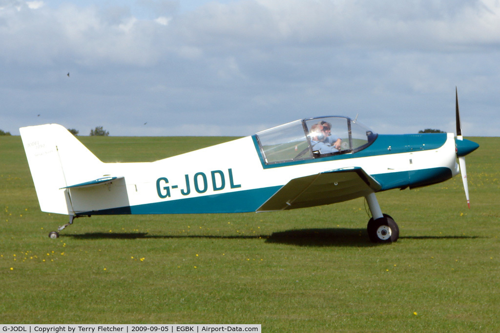 G-JODL, 1960 SAN Jodel DR-1050M Excellence C/N 99, Visitor to the 2009 Sywell Revival Rally