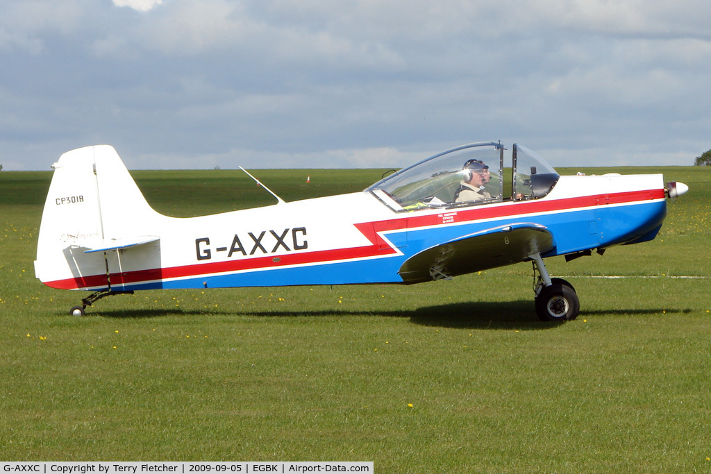 G-AXXC, 1959 Piel CP-301B Emeraude C/N 117, Visitor to the 2009 Sywell Revival Rally