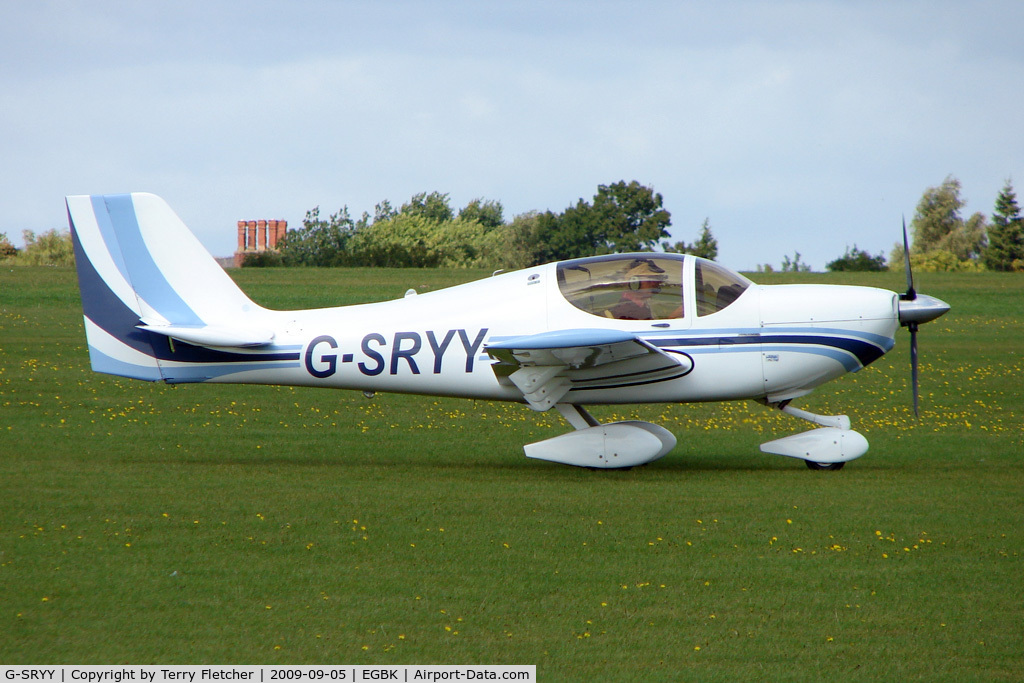 G-SRYY, 2002 Europa XS Tri-Gear C/N PFA 247-13806, Visitor to the 2009 Sywell Revival Rally