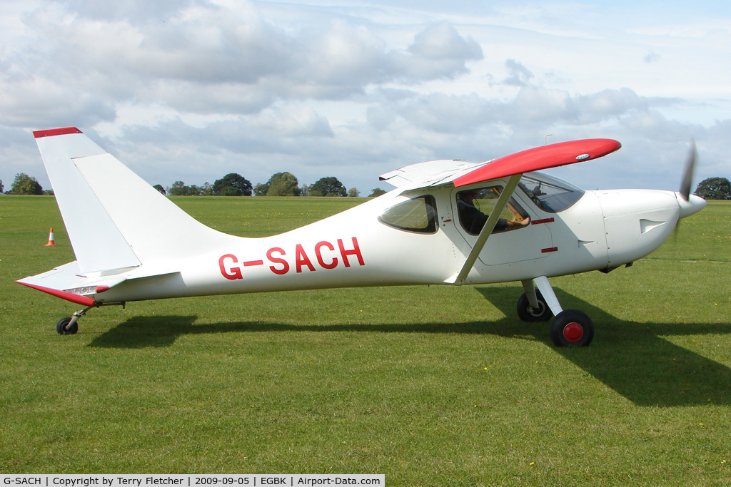 G-SACH, 2002 Stoddard-Hamilton Glastar C/N PFA 295-13088, Visitor to the 2009 Sywell Revival Rally