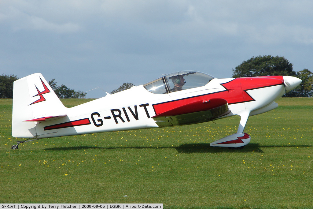 G-RIVT, 1996 Vans RV-6 C/N PFA 181-12743, Visitor to the 2009 Sywell Revival Rally