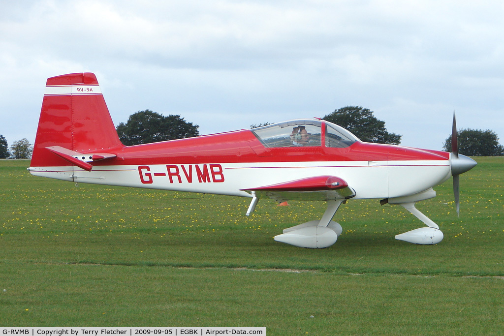 G-RVMB, 2006 Vans RV-9A C/N PFA 320-14324, Visitor to the 2009 Sywell Revival Rally